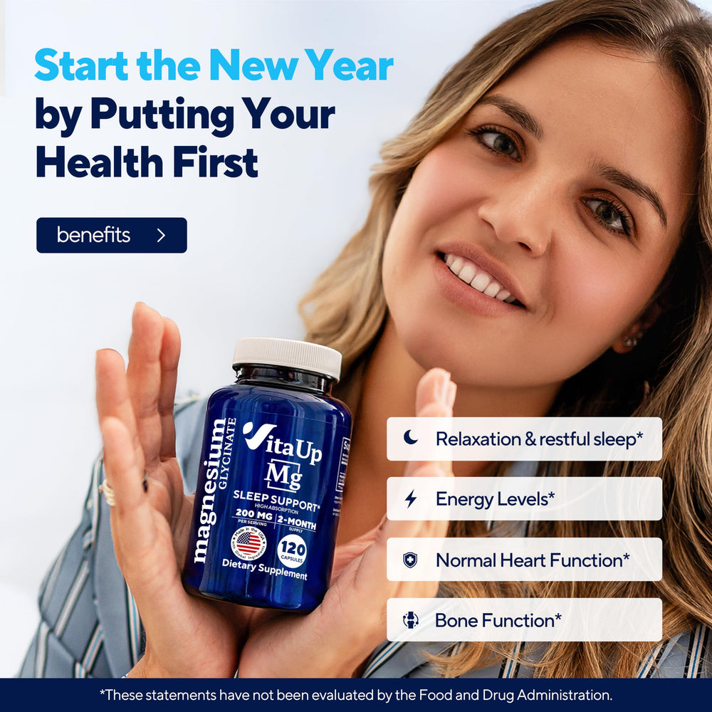 VitaUp vegan capsules on a spoon for daily wellness