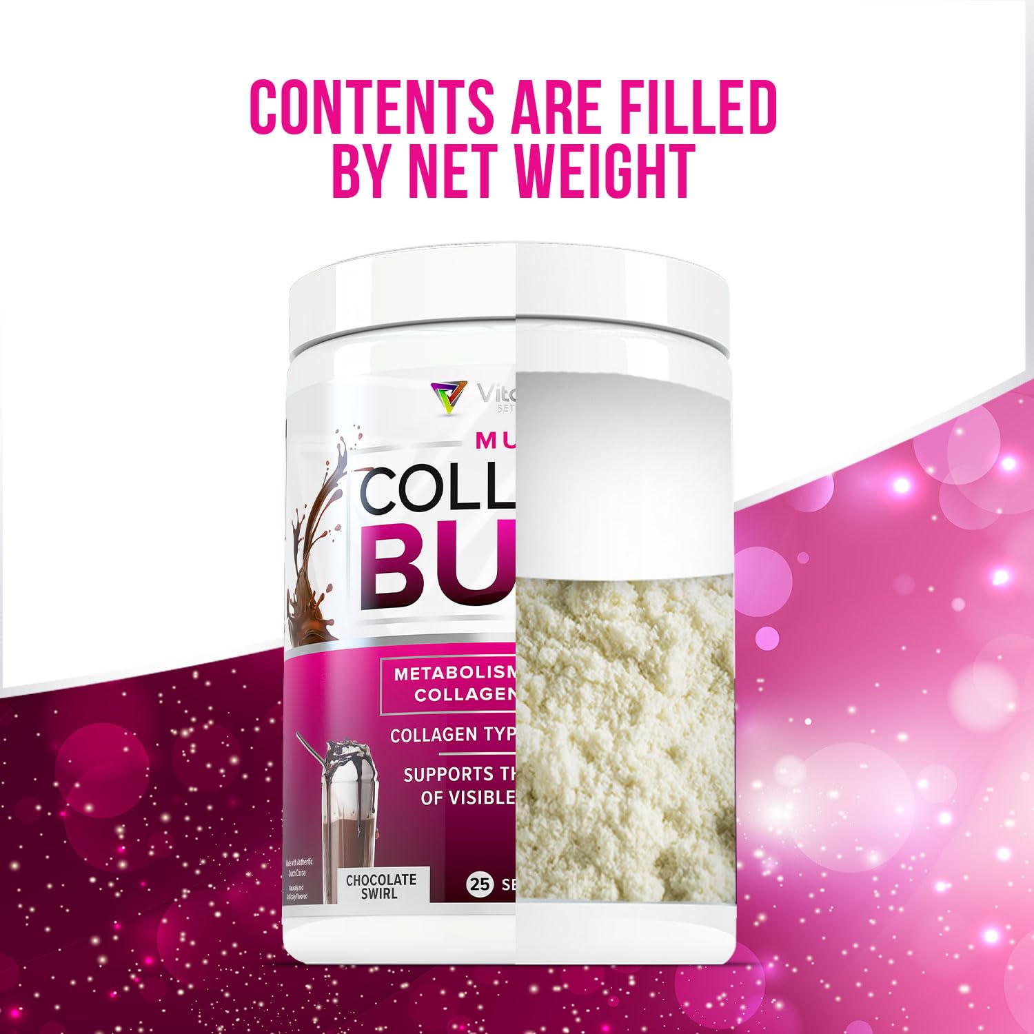 Vitauthority Collagen Peptides joint bone health emphasis on mobility