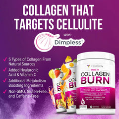 Vitauthority Collagen Peptides powder chocolate swirl with rich taste in drinks