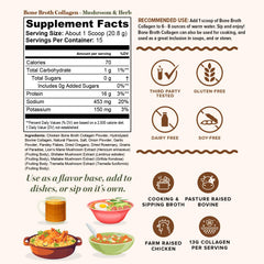Vitauthority Collagen Powder Scoop ready for quick, nourishing beverages