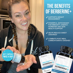 Vitauthority Dihydroberberine formula close-up emphasizing enhanced bioavailability.