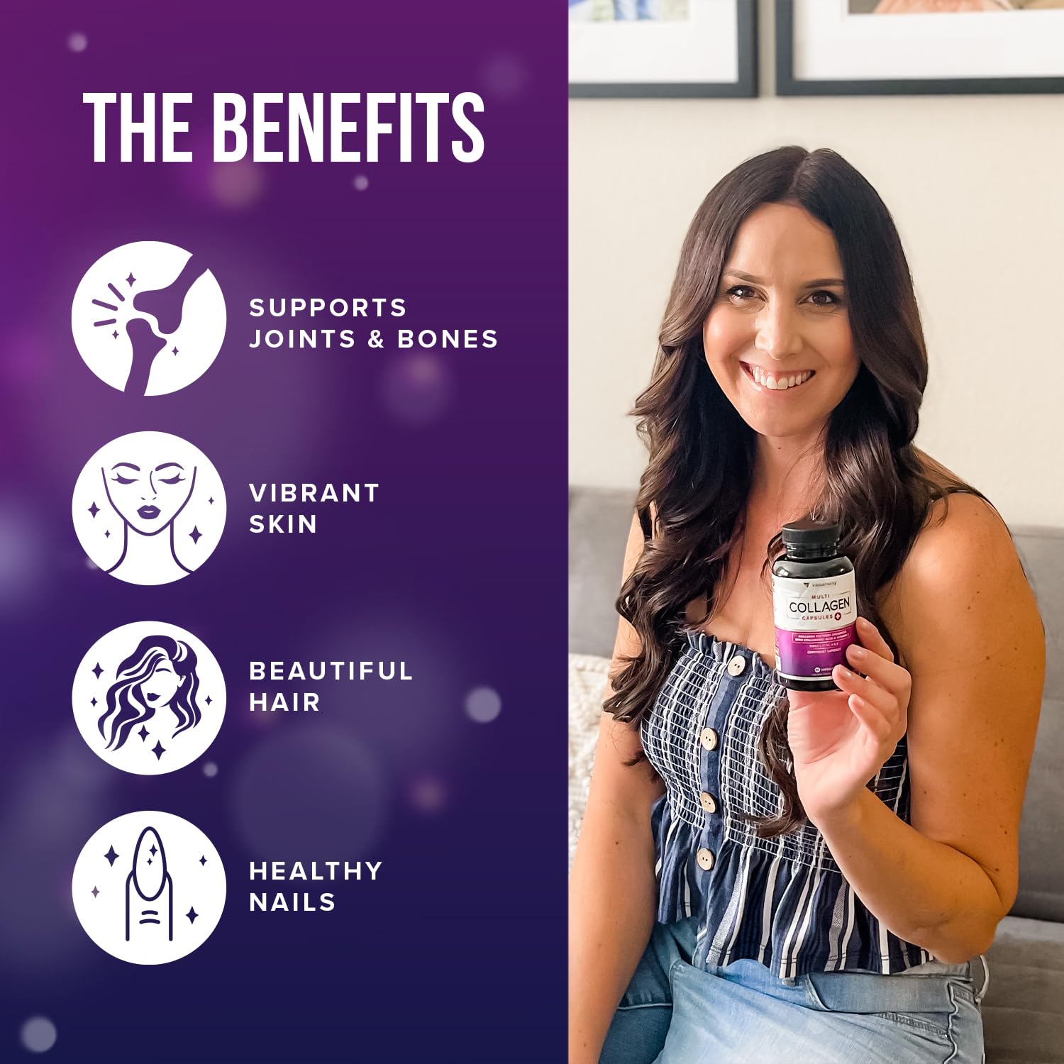 Vitauthority hyaluronic acid and vitamin C showcase beauty support