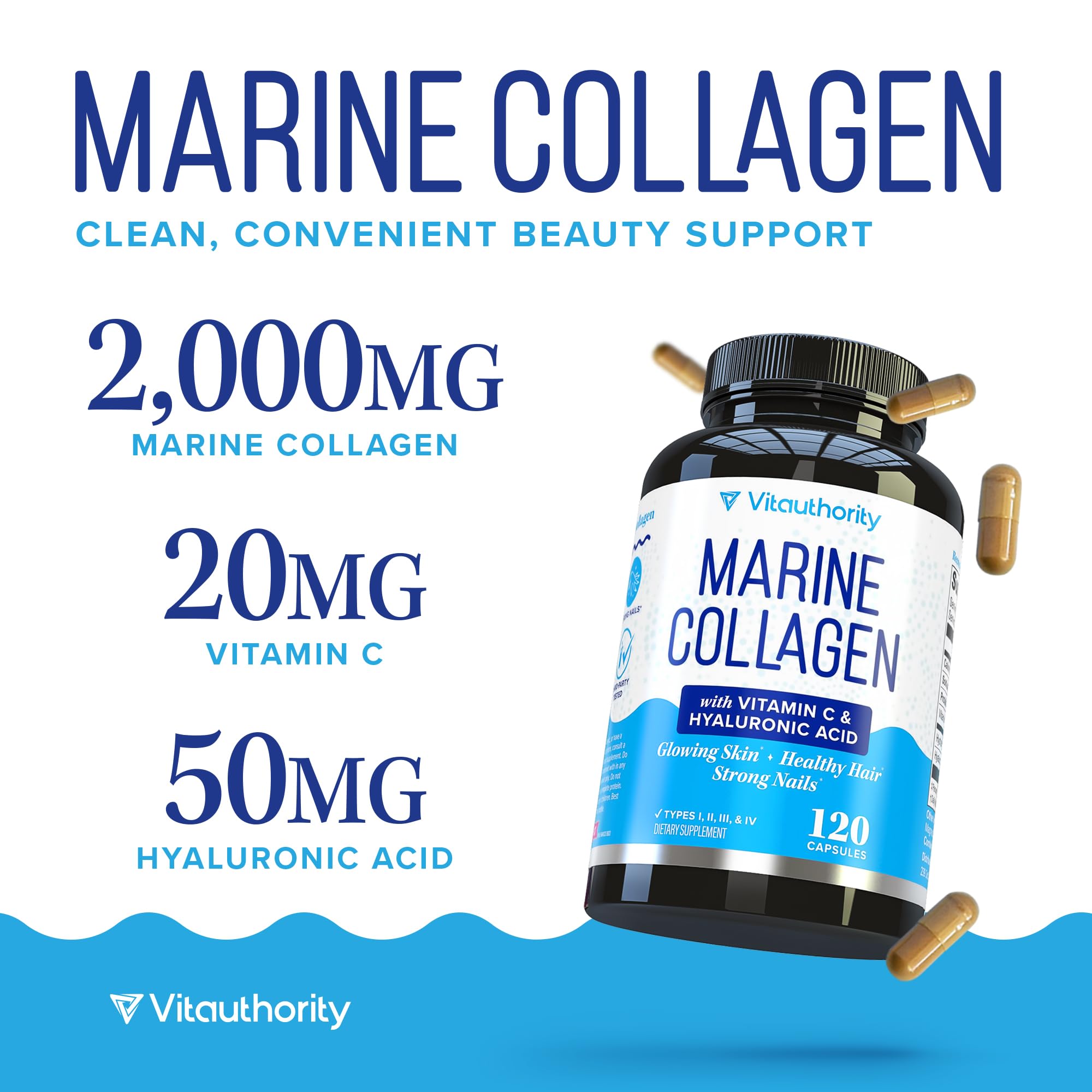Packaging confirms pescatarian-friendly, clean formula from Vitauthority.