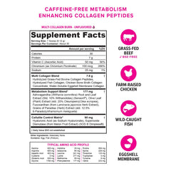 Vitauthority unflavored collagen powder dissolves easily in water for convenient daily use.