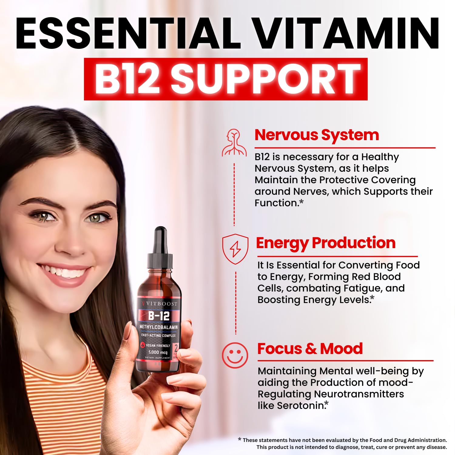 VITBOOST label indicating USA-made quality and standards