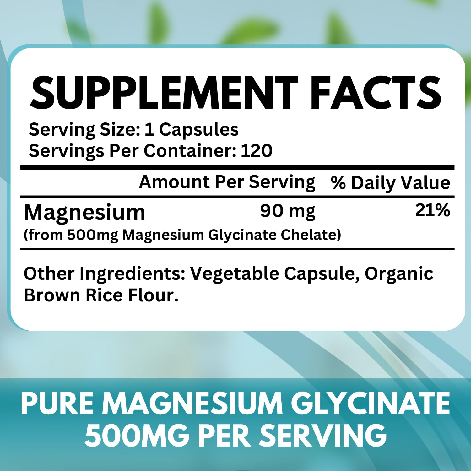 VitBoost magnesium capsules closeup highlighting chelated magnesium for gentle digestion