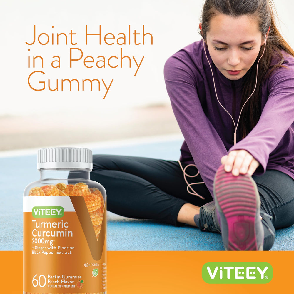 Viteey adults and teens chewable gummies for on-the-go wellness