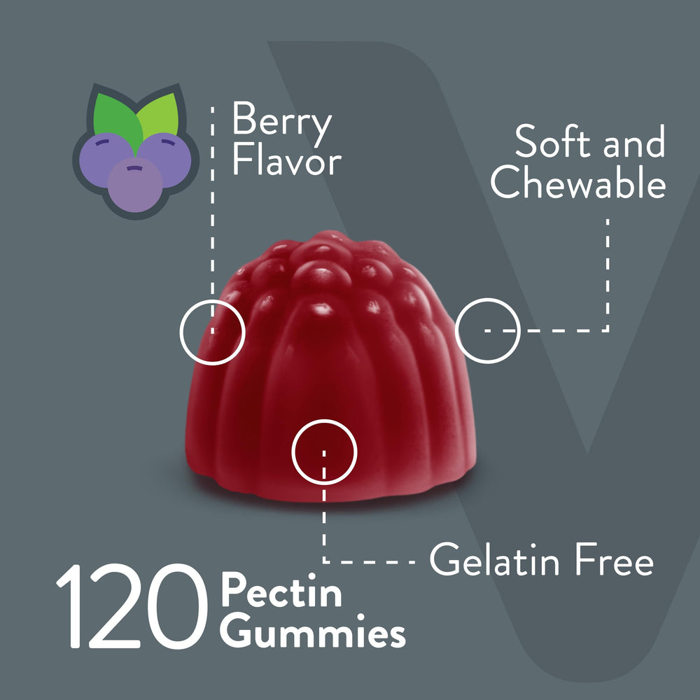 Two gummies serving to support daily wellness routine.