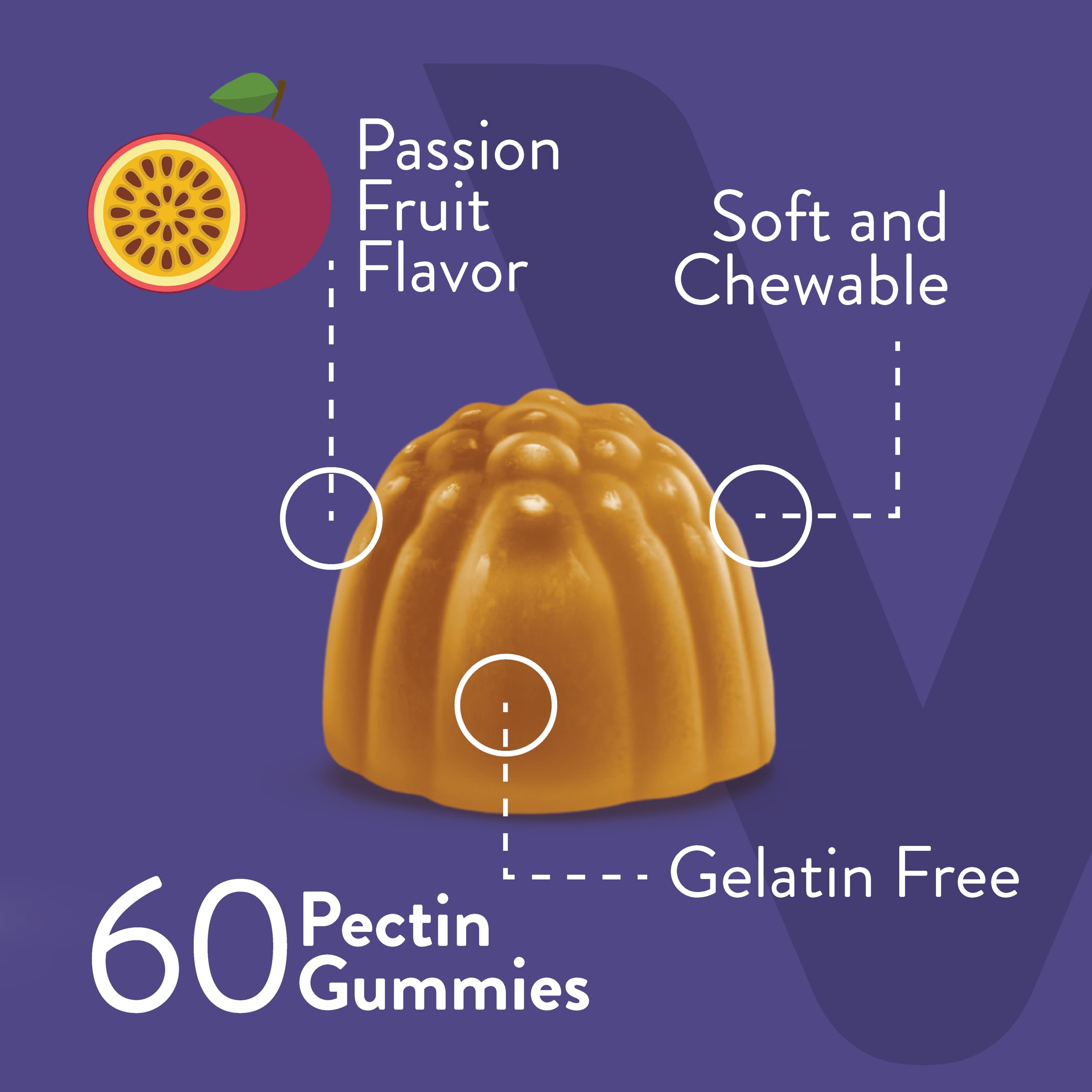 Viteey packaging layout communicates a 60-count month-long supply