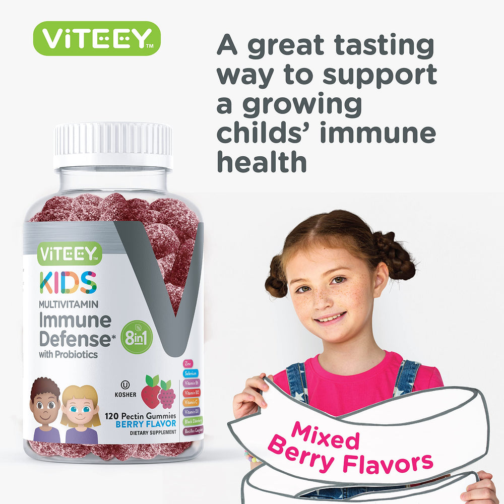 Viteey probiotic gummies add digestive-friendly support during daily use.