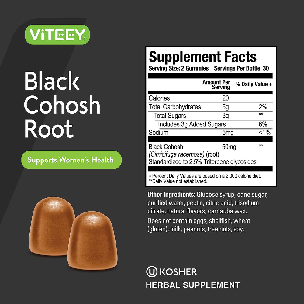 Viteey packaging shows gluten-free and vegan labels.