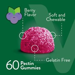 Viteey Zinc Gummies berry-flavor gummies offer a tasty chewable immune support option.