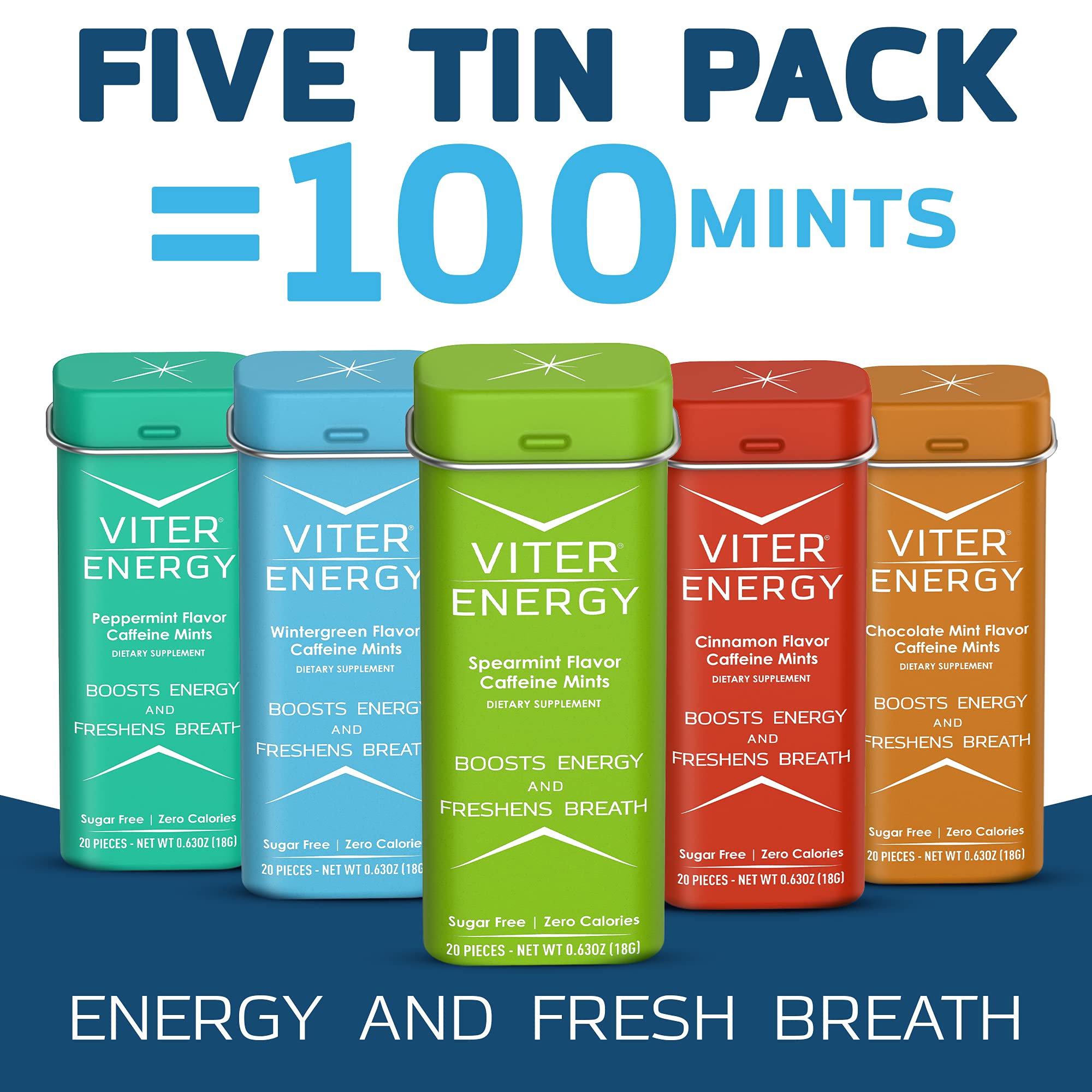 Viter Energy compact packaging illustrates easy daily energy support.