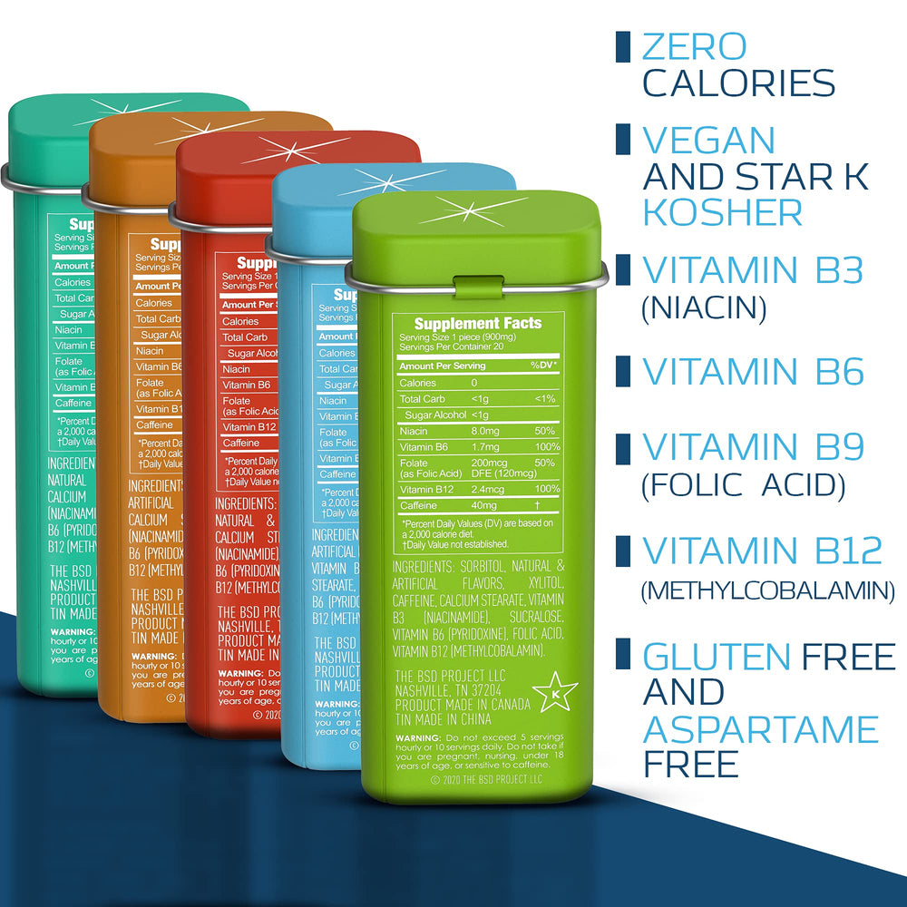 Viter Energy variety flavors image showcases multiple taste options for daily use.