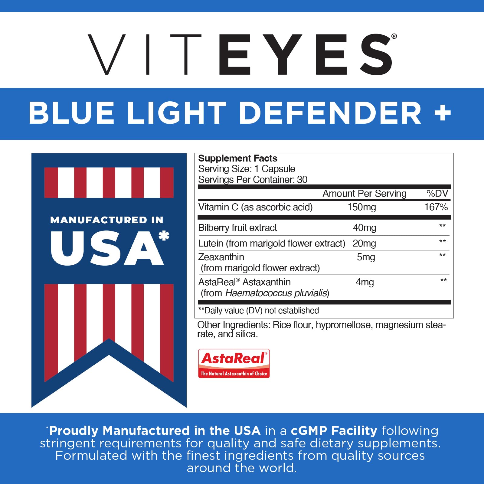 Viteyes packaging on a clean desk signaling trusted eye support