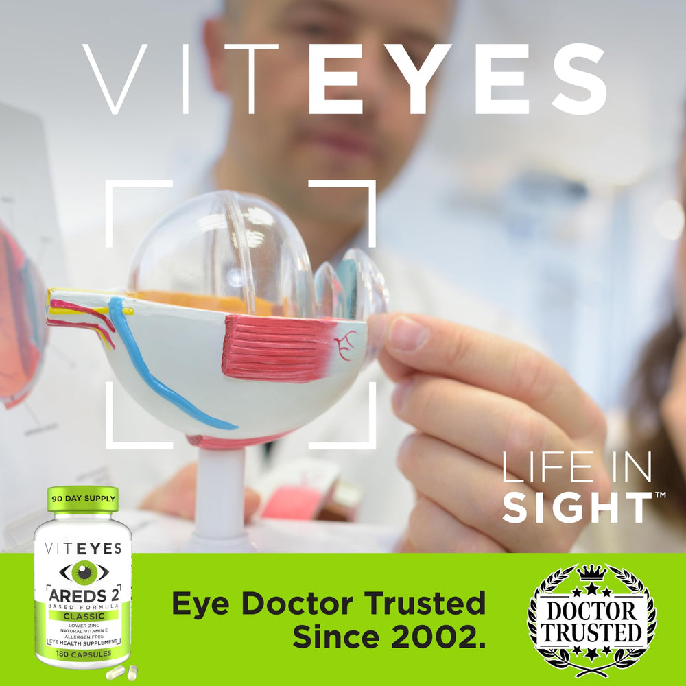Viteyes recommended by eye doctors worldwide