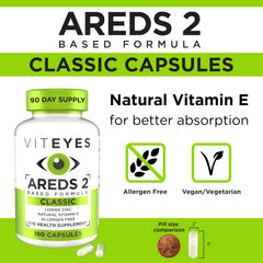 Viteyes ingredients highlight lutein and zeaxanthin for macular nutrient support