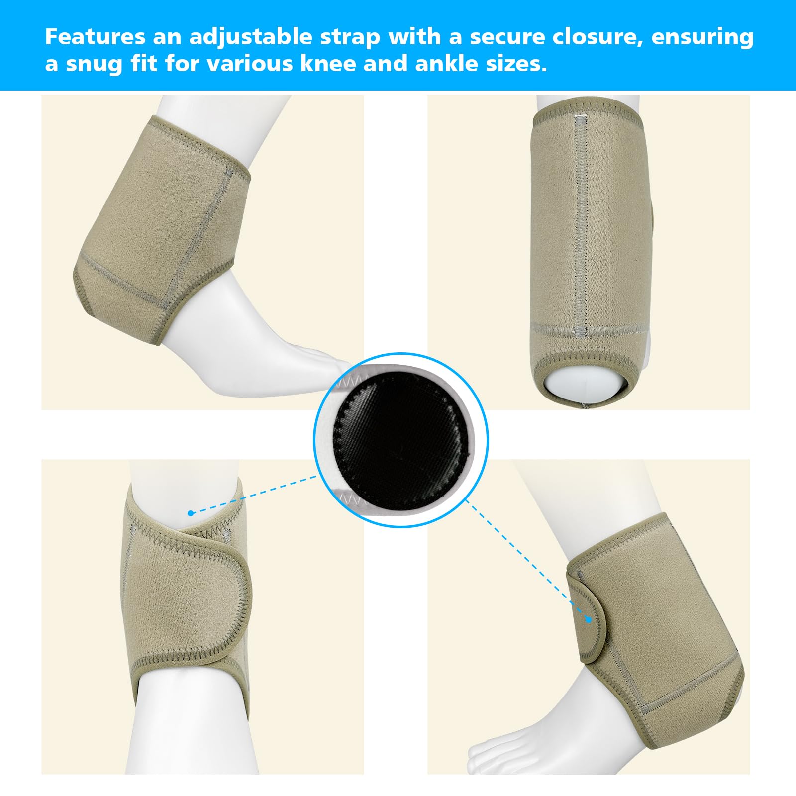 Vitial Castor Oil Pack Wrap Storage Bag offers convenient transport and storage.