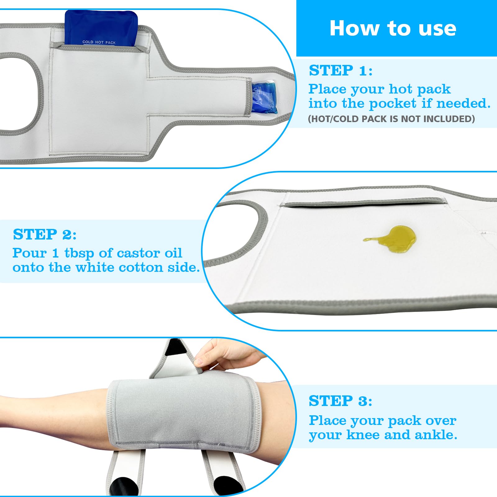 Vitial reusable and washable pack wrap illustrating long-term durability