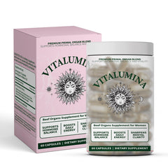 VitaLumina Primal Beef Organs bottle for daily vitality and balance