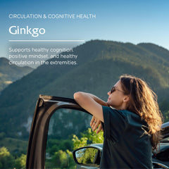 Vitanica Ginkgo brain health focus suggests cognitive support for daily activities