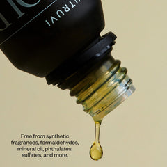 Vitruvi Golden diffuser ambient shot suggesting inviting aroma in home