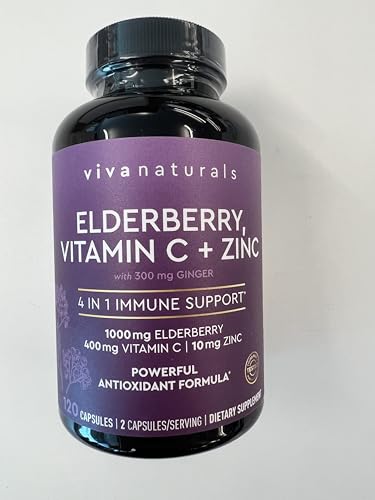 Viva Naturals product shot with green herbal backdrop