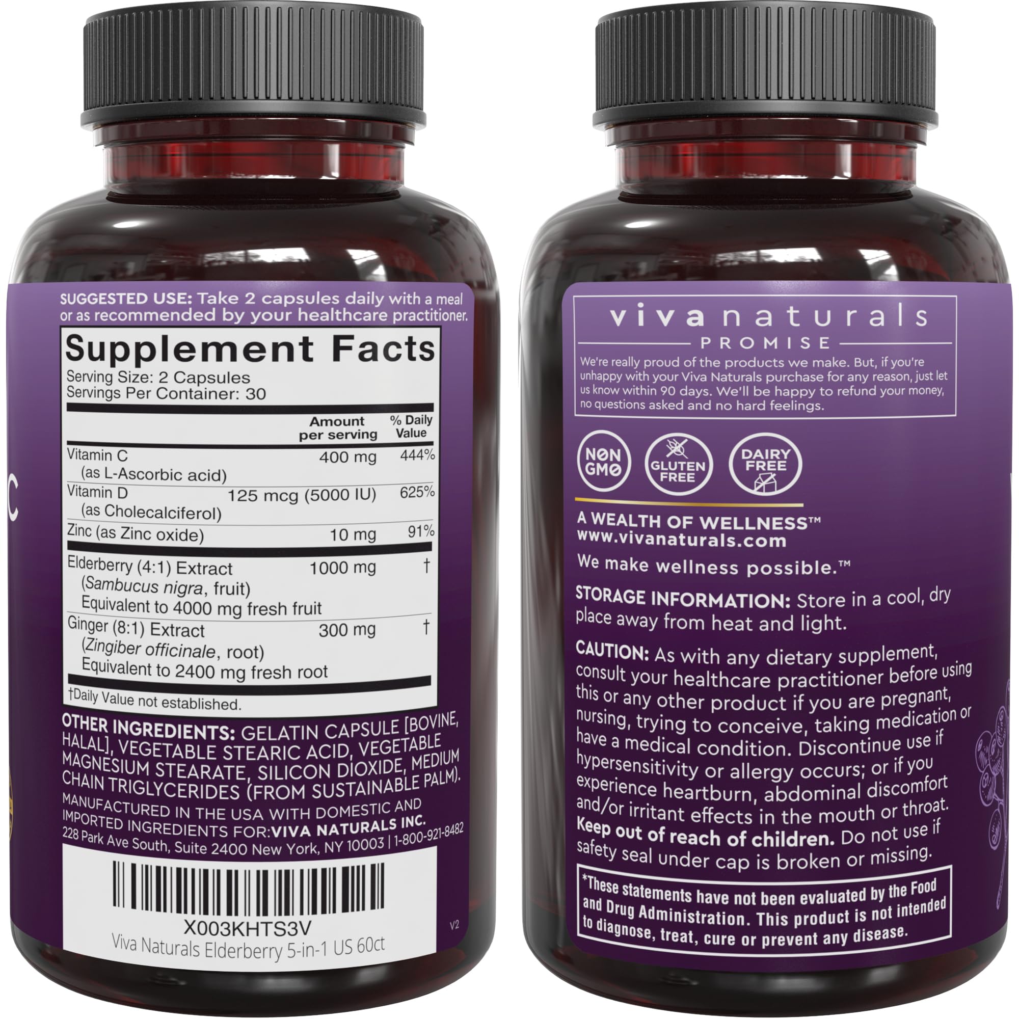 Viva Naturals halal gelatin capsules – GMP-certified facility