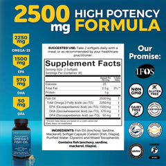 Close-up of Viva Naturals omega-3 softgels showing easy-to-swallow capsules