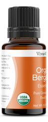 Viva Doria Bergamot oil with dropper top for precise application and versatile scent.