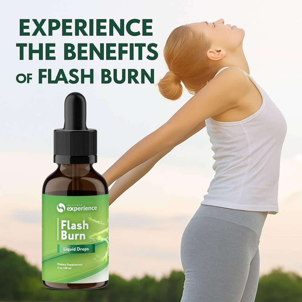 VIVALIS Flash Burn Drops dropper dispensing liquid for easy daily dosing