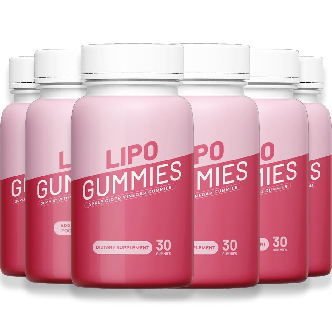 VIVALIS Lipo Gummies ACV advanced formula bottle supports metabolism assistance