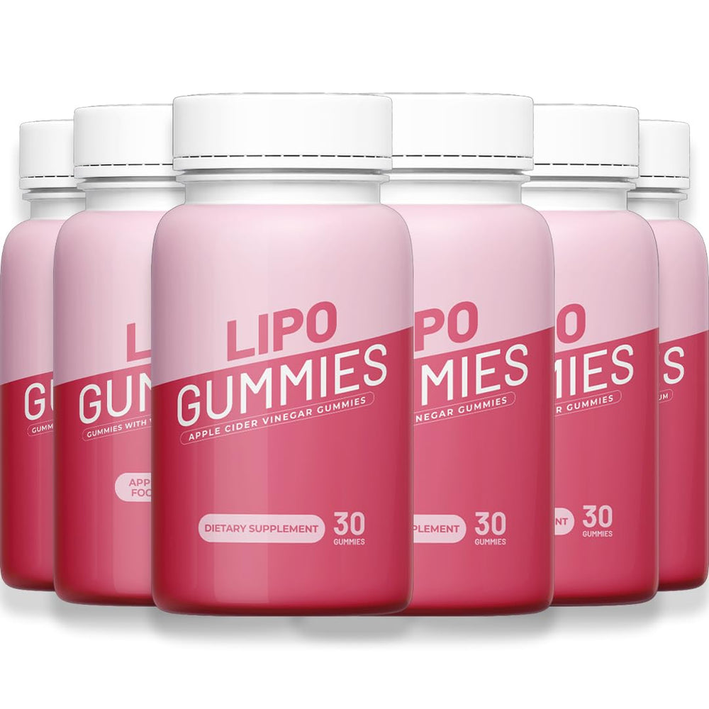 VIVALIS Lipo Gummies ACV advanced formula bottle supports metabolism assistance