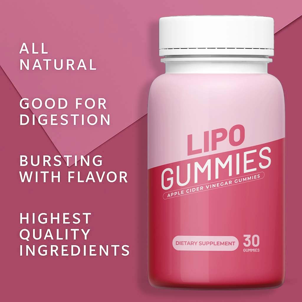 VIVALIS Lipo Gummies Apple Cider Vinegar chews with tangy flavor
