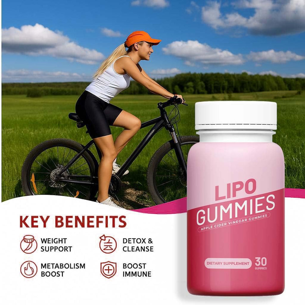 Close-up of VIVALIS Lipo Gummies showing chewy texture for easy daily intake