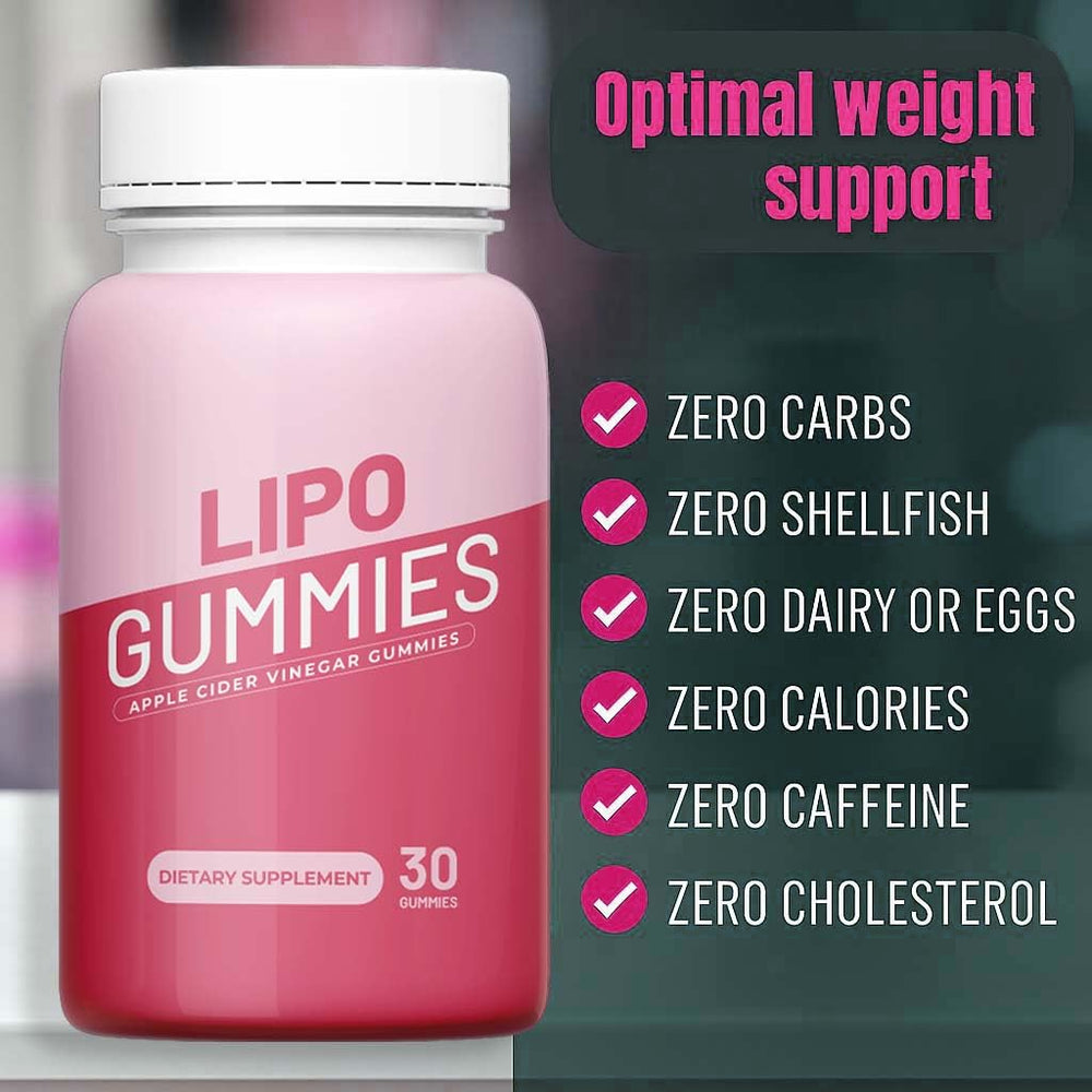 VIVALIS Lipo Gummies natural fruit flavor for enjoyable chew