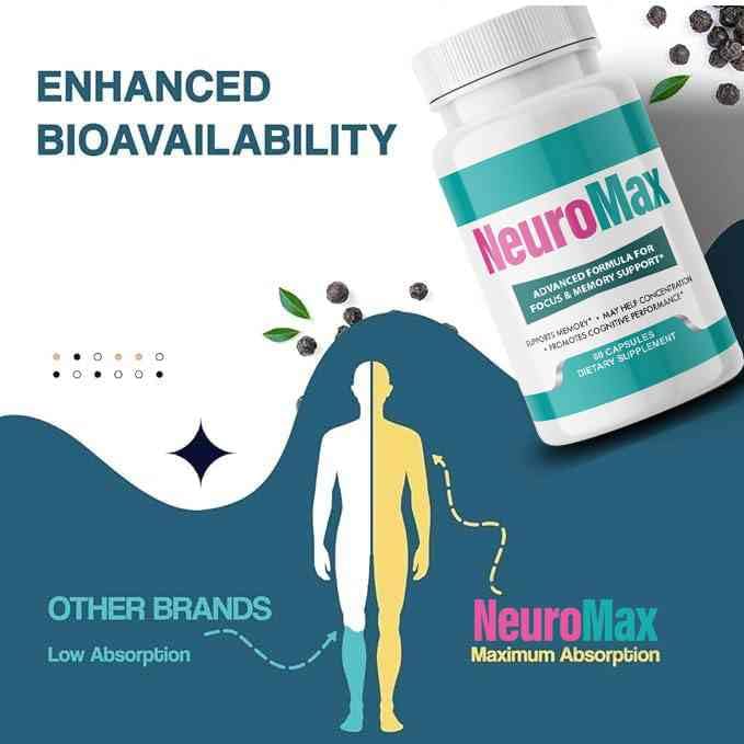VIVALIS NeuroMax label design emphasizing branding and ingredient clarity.