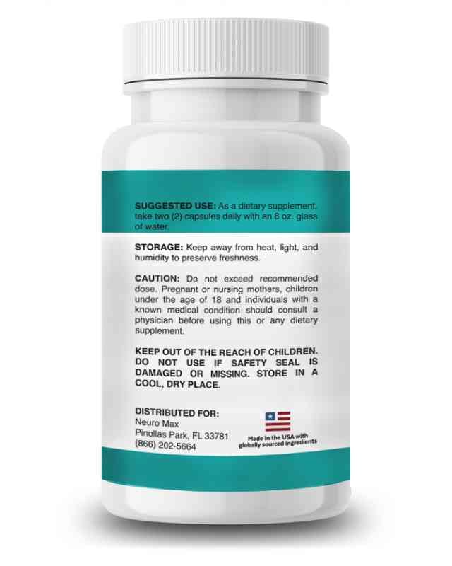 VIVALIS NeuroMax tablet closeup illustrating smooth capsule appearance and finish.