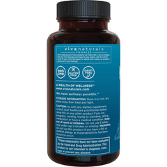 Viva Naturals phospholipids-rich krill oil for easier absorption.