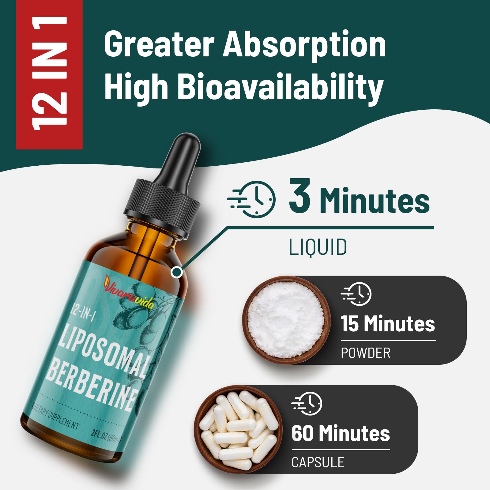 Vivaravida 12-in-1 natural formula blends key ingredients for balance.