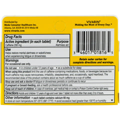 Vivarin pack of six boxes front view highlights cost-effective caffeine boost.