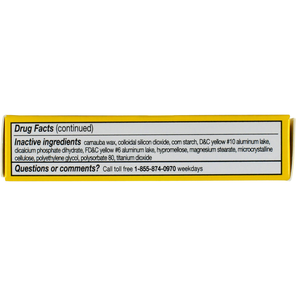 Close-up of Vivarin tablets emphasizing 200 mg caffeine per dose.