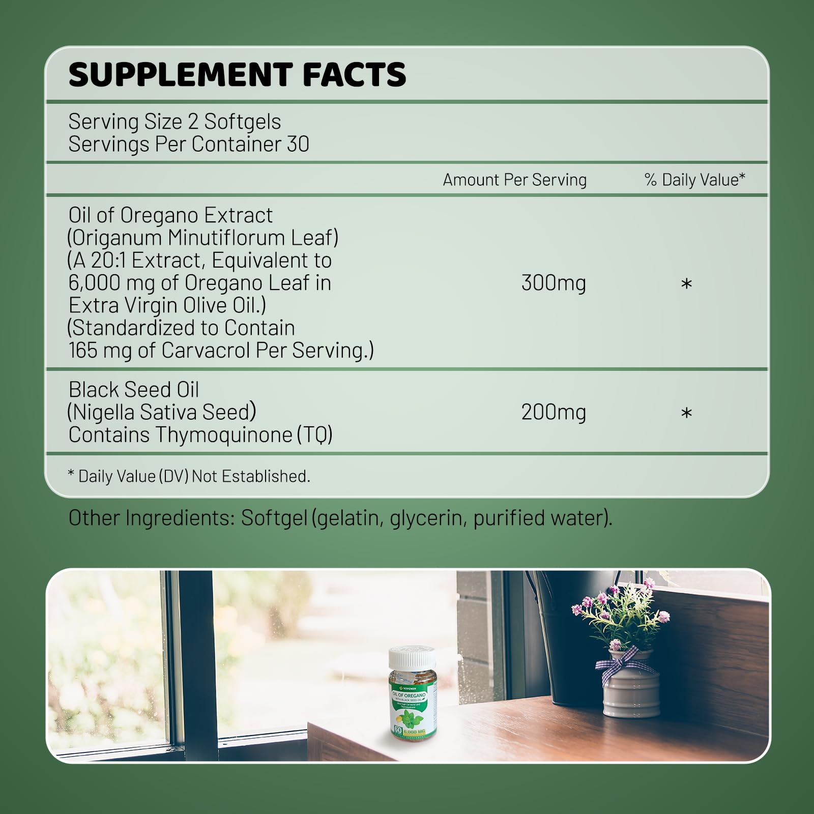 Freshness seal on vivcmin bottle preserving potency from first to last