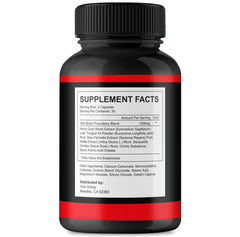 VIVE MD ErecPower bottle back showing label and ingredients