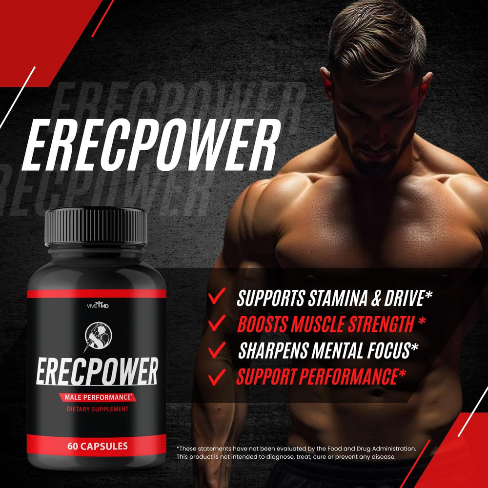 Two-pack of VIVE MD ErecPower for extended use