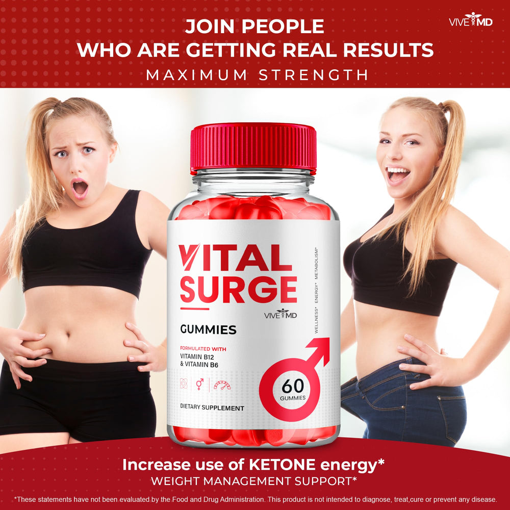 Vital Surge ACV Gummies Vitamin B12 icon signaling daily energy support.