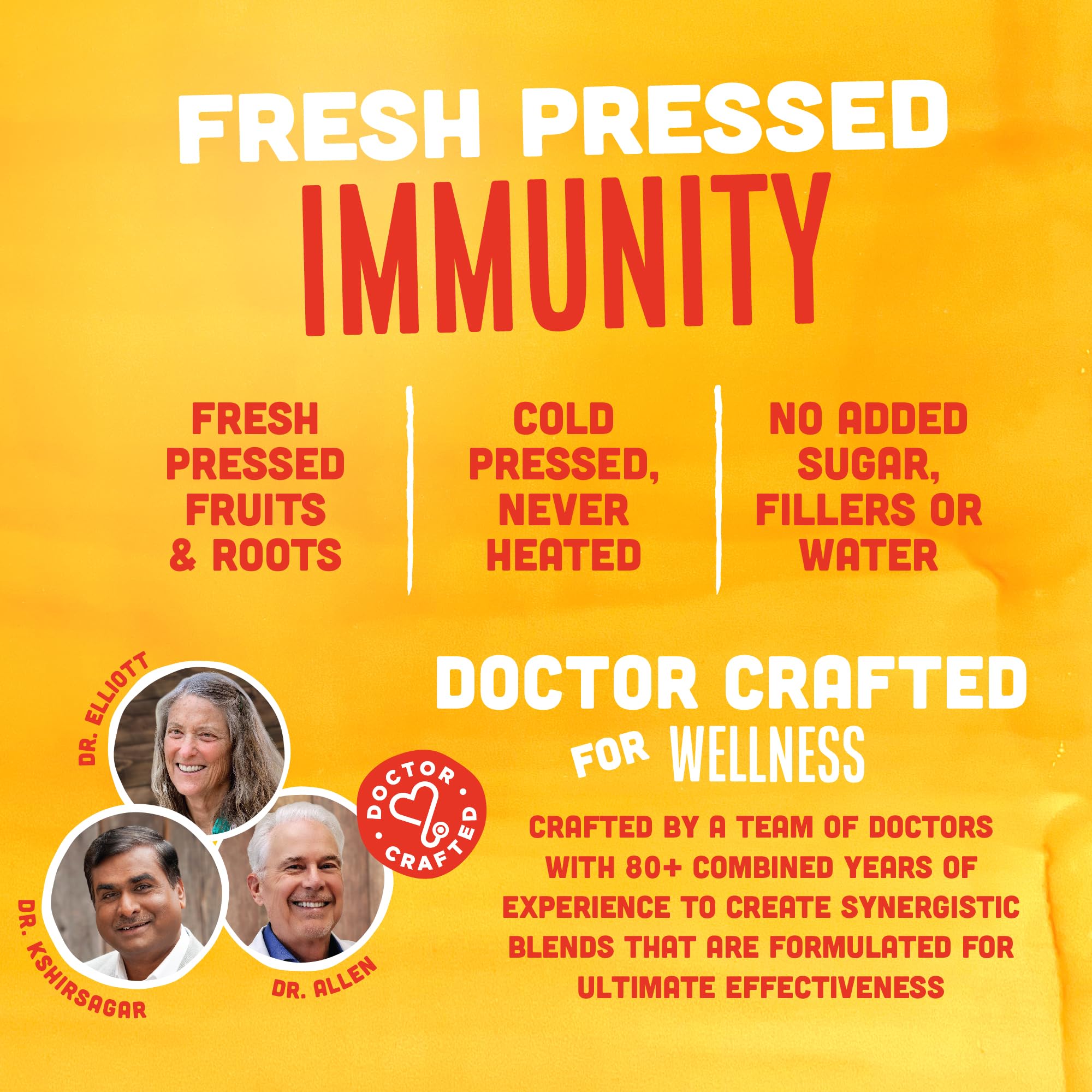Vive Organic Immune Shot being poured into a glass for quick use.