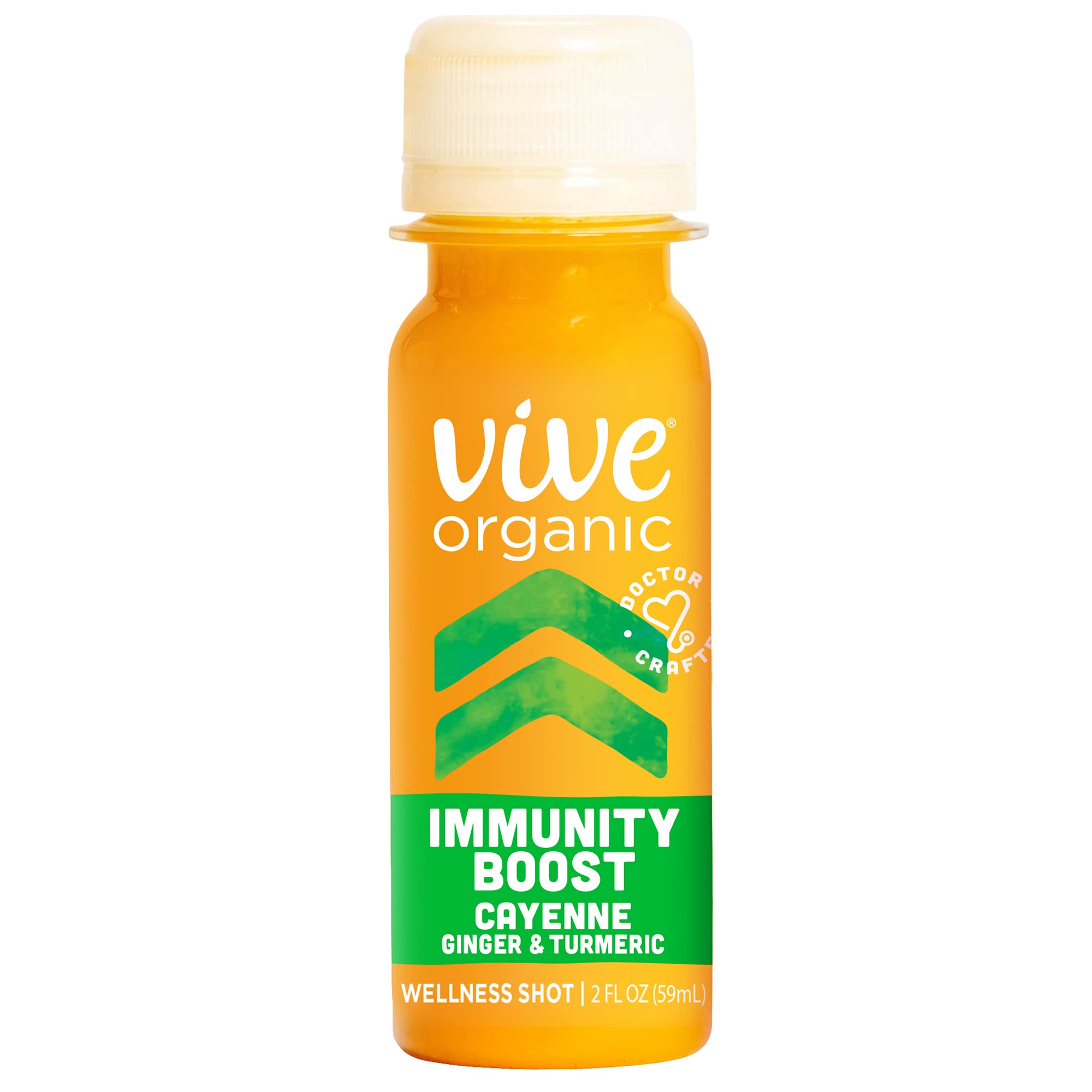 Vive Organic Shot added to smoothie for versatile consumption.