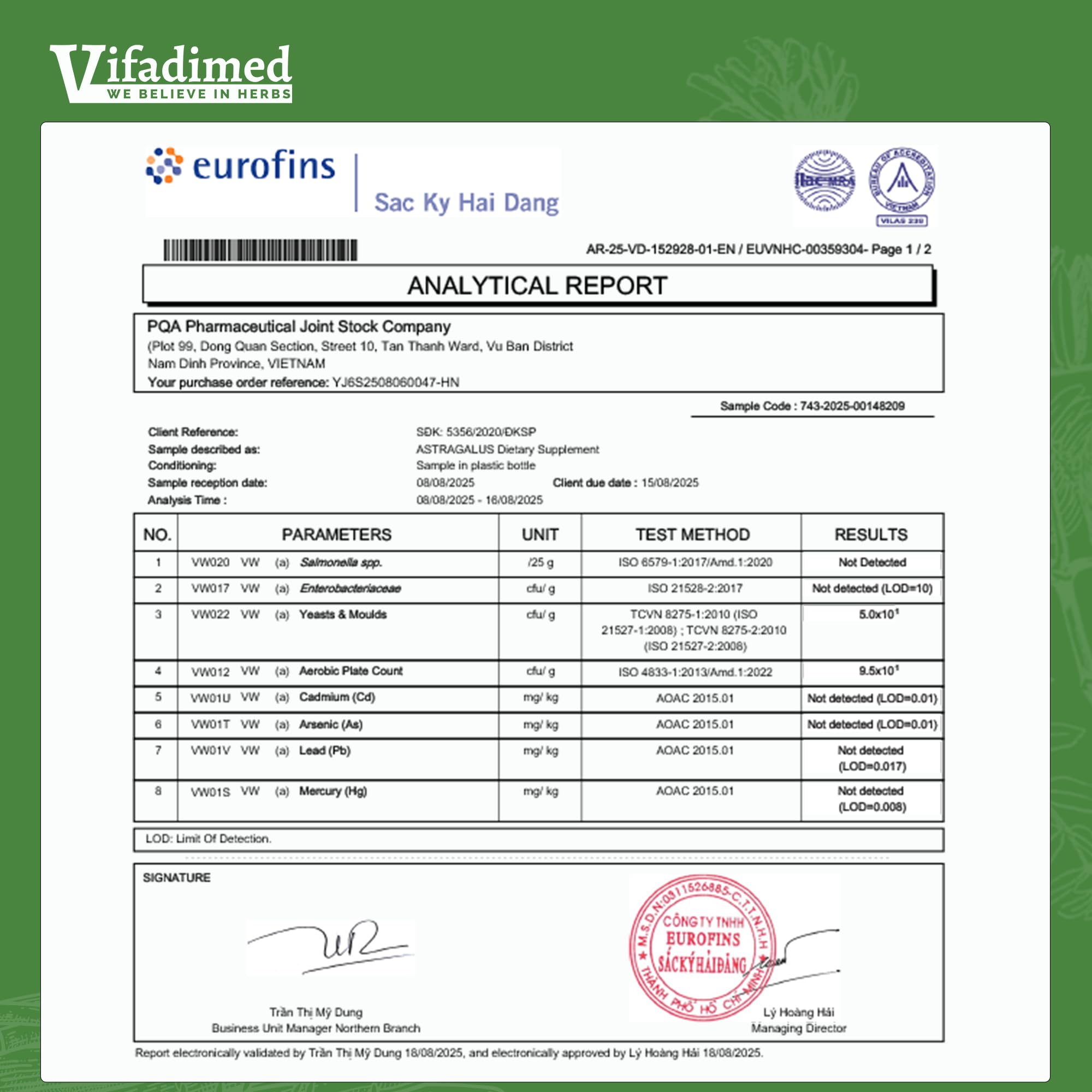 Two-box supply from VIFADIMED supports a three-month regimen.