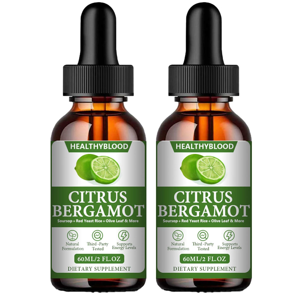 Vivikig HealthyBlood citrus bergamot drops bottle for easy daily wellness support